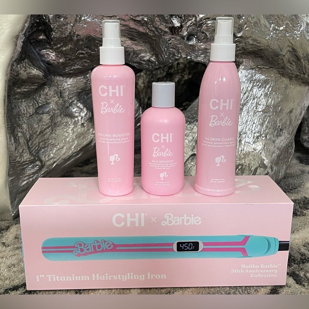 CHI x Barbie – Malibu Barbie 50th Anniversary Collection
